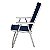 Duas Cadeiras de Praia Alta Conforto Azul-Marinho 120kg Mor - Imagem 4