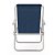 Duas Cadeiras de Praia Alta Conforto Azul-Marinho 120kg Mor - Imagem 5