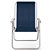 Duas Cadeiras de Praia Alta Conforto Azul-Marinho 120kg Mor - Imagem 3