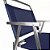 KIt 4 Cadeiras de Praia Oversize Azul Marinho 140kg Mor - Imagem 8