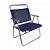 KIt 4 Cadeiras de Praia Oversize Azul Marinho 140kg Mor - Imagem 2