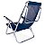 Kit 4 Cadeiras de Praia Reclinável 5 Posições Azul Mor - Imagem 7