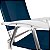 Kit 2 Cadeiras de Praia Master Plus Azul Escuro 120 kg Mor - Imagem 7