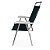 Kit 2 Cadeiras de Praia Master Plus Preta 120kg Mor - Imagem 5