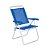 Kit 2 Cadeira de Praia Boreal Porta-Copos Azul-Claro Mor - Imagem 2