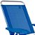 Kit 2 Cadeira de Praia Boreal Porta-Copos Azul-Claro Mor - Imagem 7