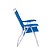 Kit 2 Cadeira de Praia Boreal Porta-Copos Azul-Claro Mor - Imagem 5