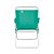 Kit 2 Cadeiras de Praia Boreal Porta-Copos Verde Mor - Imagem 7