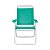 Kit 2 Cadeiras de Praia Boreal Porta-Copos Verde Mor - Imagem 6