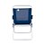 Kit 2 Cadeiras de Praia Boreal Porta-Copos Azul-Marinho Mor - Imagem 5