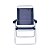 Kit 2 Cadeiras de Praia Boreal Porta-Copos Azul-Marinho Mor - Imagem 4