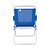 Kit 3 Cadeiras de Praia Boreal Porta-Copo Azul-claro Mor - Imagem 5