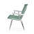 Kit 2 Cadeiras de Praia Alta Sannet Alumínio Verde110kg Mor - Imagem 5