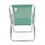 Kit 4 Cadeiras de Praia Alta Alumínio Sannet Verde 110kg Mor - Imagem 6