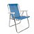 Kit 6 Cadeiras de Praia Alta Alumínio Azul Claro 110kg Mor - Imagem 6