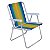 Kit 6 Cadeiras de Praia Alta Alumínio Sortidas 110kg Mor - Imagem 7
