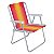 Kit 6 Cadeiras de Praia Alta Alumínio Sortidas 110kg Mor - Imagem 5