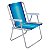 Kit 6 Cadeiras de Praia Alta Alumínio Sortidas 110kg Mor - Imagem 4