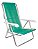 Cadeira de Praia 8 Posições Verde Praia 100 kg Mor - Imagem 1