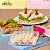 Kit 14 Potes Lancheira Infantil Lanche Escola Criança Fruta - Imagem 4