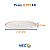 Kit 6 Pratos 21cm Sobremesa Raso Porcelana Bolo Tramontina - Imagem 6