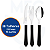 Kit 30 Talheres Restaurante Garfo Faca Carne Tramontina - Imagem 2