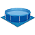 Forro Piscina Redonda Infantil 6700L e 7800L Mor - Imagem 4