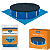 Kit Capa e Forro Protetor Piscina Infantil 4500L Redonda Mor - Imagem 1