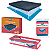 Kit Capa + Forro + Piscina Infantil Retangular 2000L Mor - Imagem 1