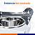 Comedouro de Cachorro Pet Wall Aço Inox 750 Ml Mec G - Imagem 10