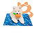 Tapete Gelado Pet Refrescante 65x50cm Gato Cachorro Mec G - Imagem 1