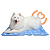 Tapete Gelado Pet Refrescante 100x70 Cachorro Gato Mec G Pet - Imagem 1