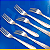 Kit C/ 24 Garfos De Mesa Jantar Aço Inox Linha Classic Mec G - Imagem 9