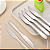 Conjunto 12 Talheres Aço Inox 6 Garfos 6 Facas De Mesa Mec G - Imagem 8