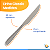Conjunto 12 Talheres Aço Inox 6 Garfos 6 Facas De Mesa Mec G - Imagem 5
