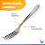 Conjunto 12 Talheres Aço Inox 6 Garfos 6 Facas De Mesa Mec G - Imagem 6