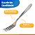 Conjunto 12 Talheres Aço Inox 6 Garfos 6 Facas De Mesa Mec G - Imagem 4