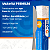 Kit 24 Talheres 12 Garfos 12 Facas Mesa Faqueiro Inox Mec G - Imagem 3