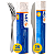 Kit C/ 72 Talheres Faqueiro Inox 36 Garfos 36 Facas Mesa Mec G - Imagem 1