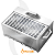 Churrasqueira Ecológica Aço Inox A Carvão para Apartamento Sem Fumaça Ecolong 45x30cm Mec Grill - Imagem 1