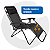 Cadeira Espreguiçadeira Dobrável Reclinável Jardim Camping Piscina 21 Posições 150kg Portátil 120 kg - Imagem 7