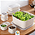 Kit 7 Potes com Tampa de Plástico Tramontina Super Vedação Para Alimentos Vários Tamanhos - Imagem 2