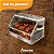 Churrasqueira Aço Inox 304 A Carvão 50x30cm Nelore Grill Resistente Duas Grelhas Desmontável Mec G - Imagem 14