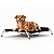 Cama Para Cachorro Suspensa Elevada Pet Grande 90x60 Até50kg Nice bed Cama de Cachorro - Imagem 12