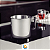 Leiteira Fervedor Fogão Indução Tramontina Aço Inox 12cm 1,4L Allegra - Imagem 2