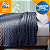 Cobertor Casal Quentinho Tricot Azul 1,80x2,20cm Jolitex - Imagem 1