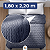 Cobertor Casal Quentinho Tricot Azul 1,80x2,20cm Jolitex - Imagem 6