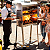 Churrasqueira Para Espetinho Com Rodinhas Em Inox Portátil Mec Grill Gauro - Imagem 8