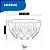 Kit de Tigelas de Vidro Cumbuca Vasilha 6 Peças Sofisticado Bowl de Vidro - Imagem 6