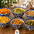 Kit de Tigelas de Cerâmica 12 cm Decorado Cumbuca Vasilha 6 Peças Sofisticado Bowl de Cerâmica Floralia - Imagem 7